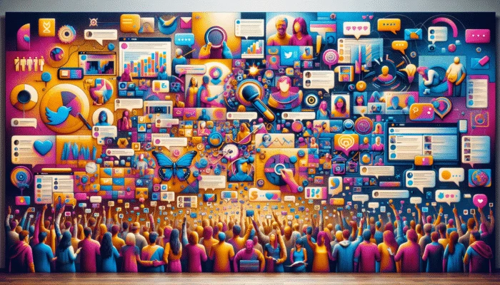 A variety of customer testimonials shared across social media, websites, and in-person interviews.