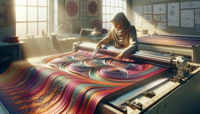 Slicing Weaves: Boosting Dimensional Depth in Art