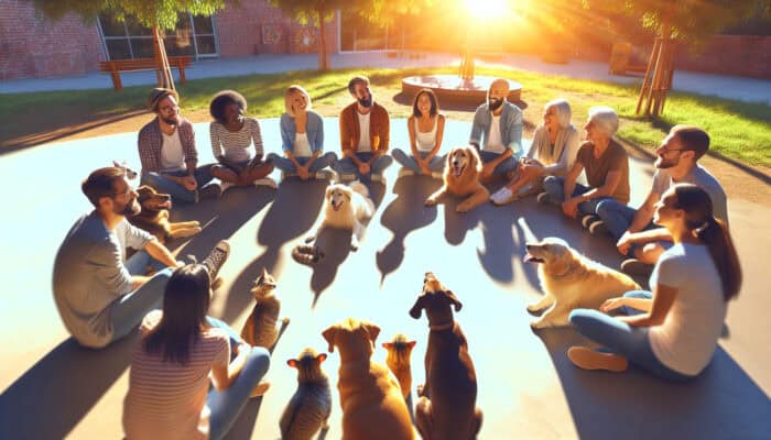 Pet Tales: Sharing Circles for Deeper Connections