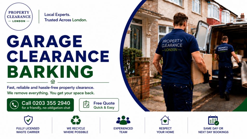 Garage Clearance Services in Barking: Expert Solutions Available