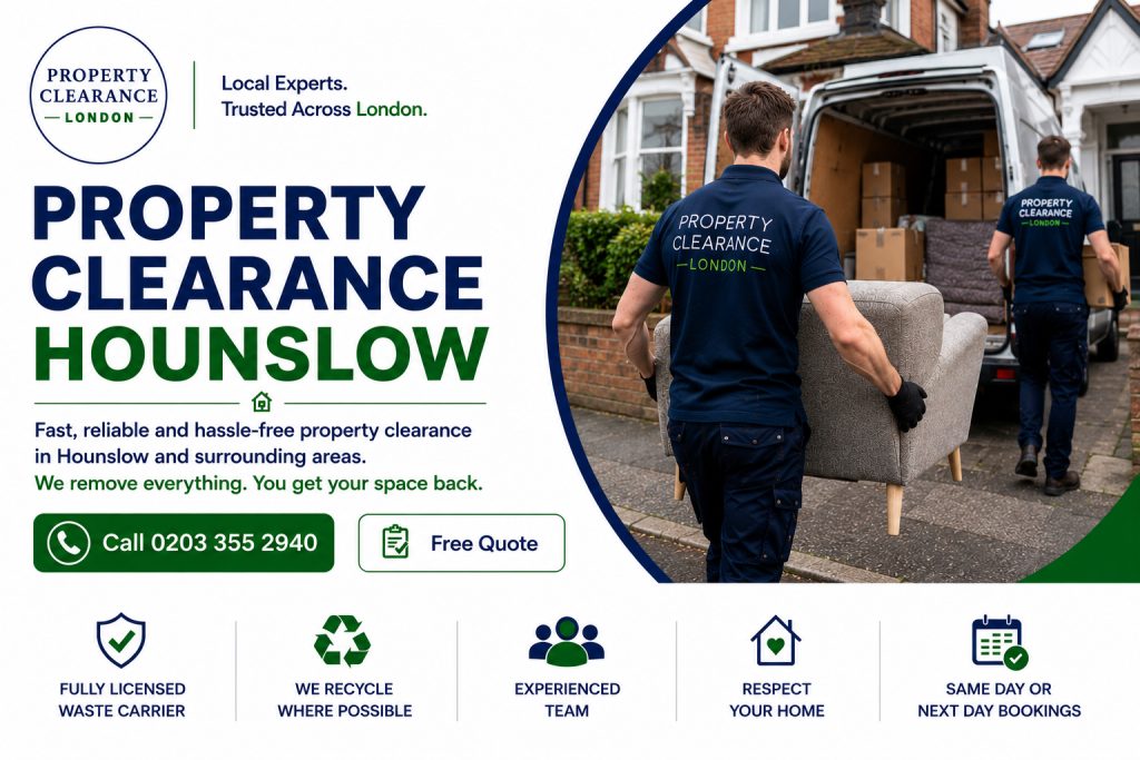 Property Clearance Services by Hounslow’s Local Experts