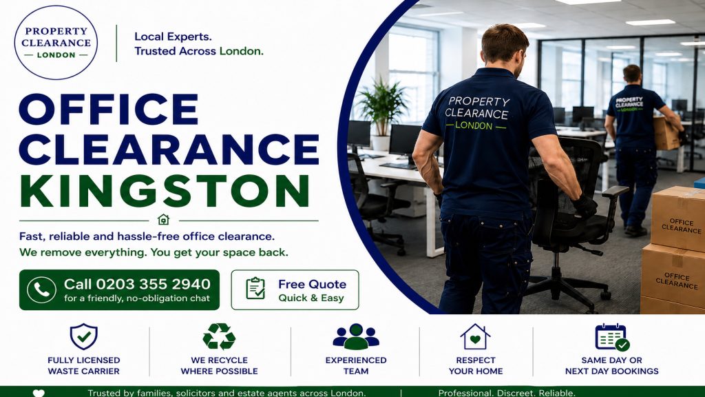 Office Clearance Services in Kingston: Your Professional Help