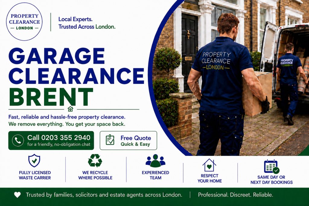 Garage Clearance Services in Brent: Reliable Solutions Available