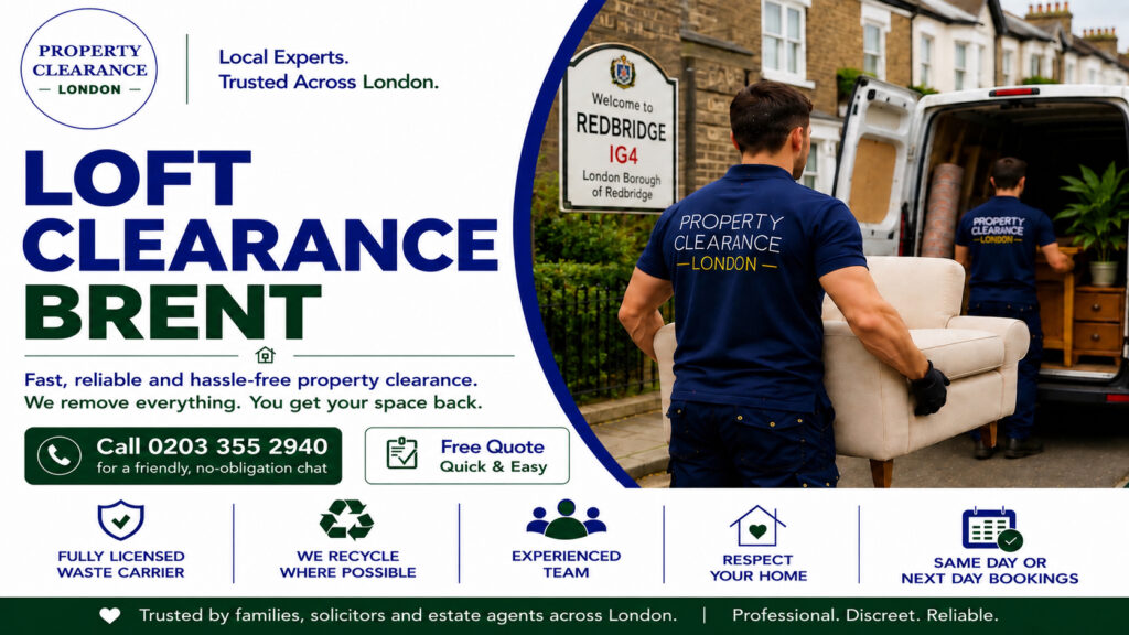 Loft Clearance Services in Brent: Trusted Experts at Your Service